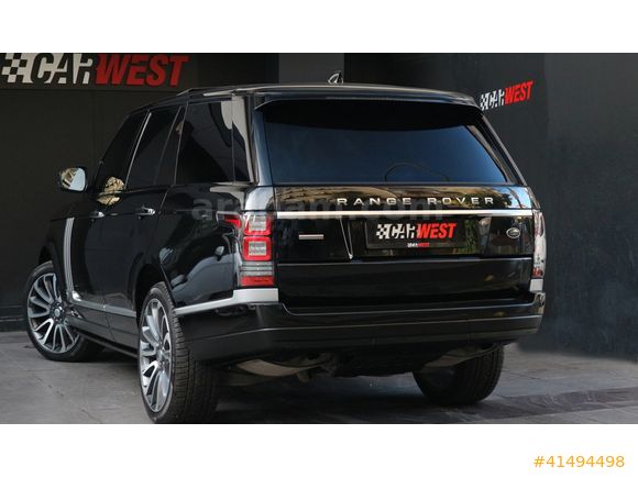 2017 BAYİ RANGE ROVER 3.0TDV6 AUTOBİOGRAPHY BOYASIZ