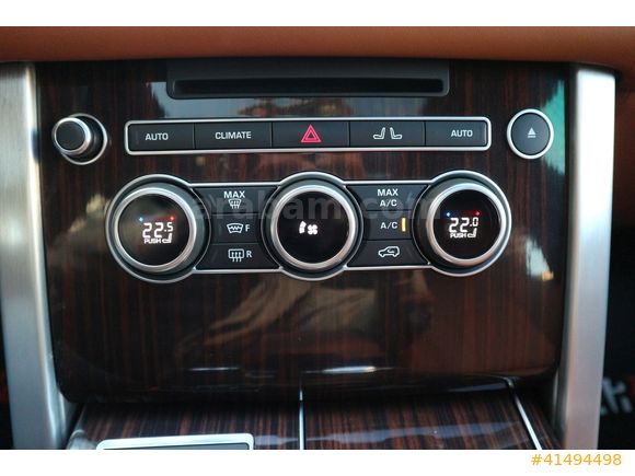 2017 BAYİ RANGE ROVER 3.0TDV6 AUTOBİOGRAPHY BOYASIZ
