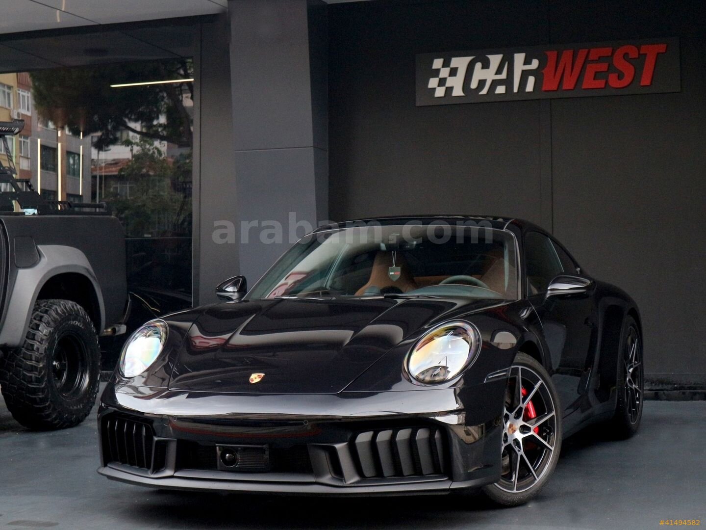 Galeriden Porsche 911 Carrera 4 GTS 2025 Model İstanbul 0 km Siyah 3