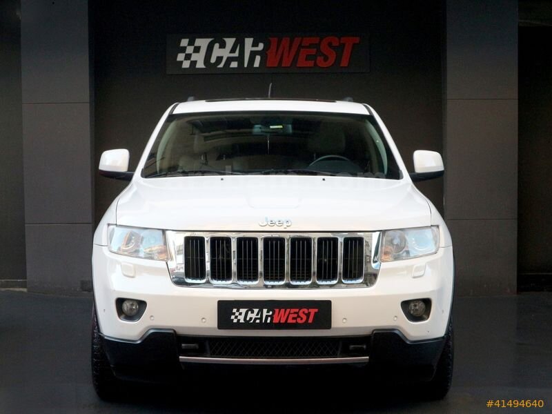 Galeriden Jeep Grand Cherokee 3.0 CRD Limited 2012 Model İstanbul 226.000 km Beyaz