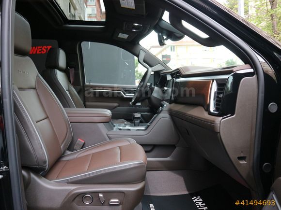 2025 GMC SİERRA DENALİ 3.O L DURAMAX ELEK.YAN BASAMAK
