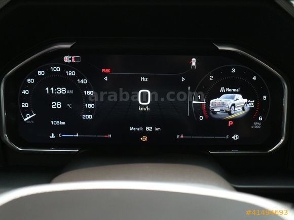 2025 GMC SİERRA DENALİ 3.O L DURAMAX ELEK.YAN BASAMAK
