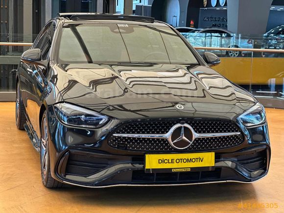 DİCLE OTO*DAN 2023 AMG C2OO ARKA AKS+BURMESTER+TABA+4MATİC KREDİ