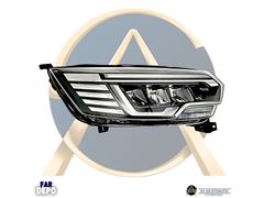 RENAULT TRAFIC SAĞ FAR LEDLİ FAZ2 ORIJINAL HELLA 260102899R