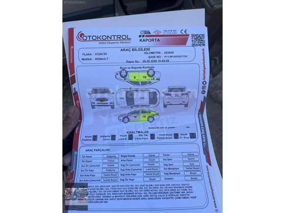 2007 Megane 1.5dci 100 hp 252 bin kmde pirivilige full