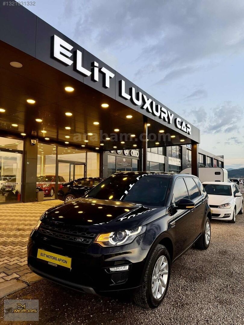 Galeriden Land Rover Discovery Sport 2.0 TD4 SE 2018 Model Afyonkarahisar 150.000 km Siyah 2