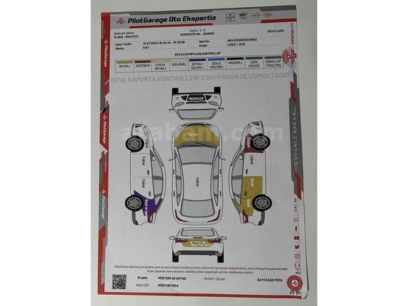 Sahibinden Fiat Linea 1.3 Multijet Pop 2013 Model 