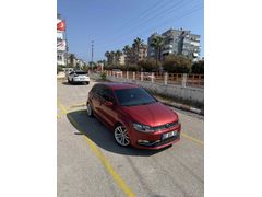 2014 1.4TDI DİZEL 123BİNDE BOYASIZ DEĞİŞENSİZ ORJİNAL BORDO RENK TEMİZ POLO