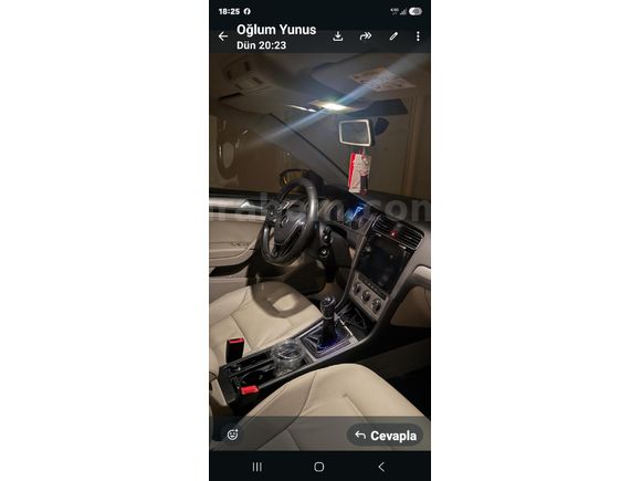 memurdan acil satılık bir parça değişen sağ çamurluk bel altında birkaç Sahibinden Volkswagen Golf 1.6 TDi BlueMotion Midline Plus 2016 Model İstanbul