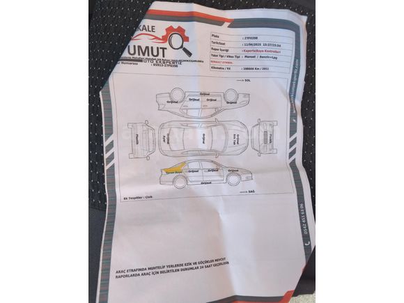 Öğretmenden 118binde Renault Symbol 1.2 Authentique 2011 Model