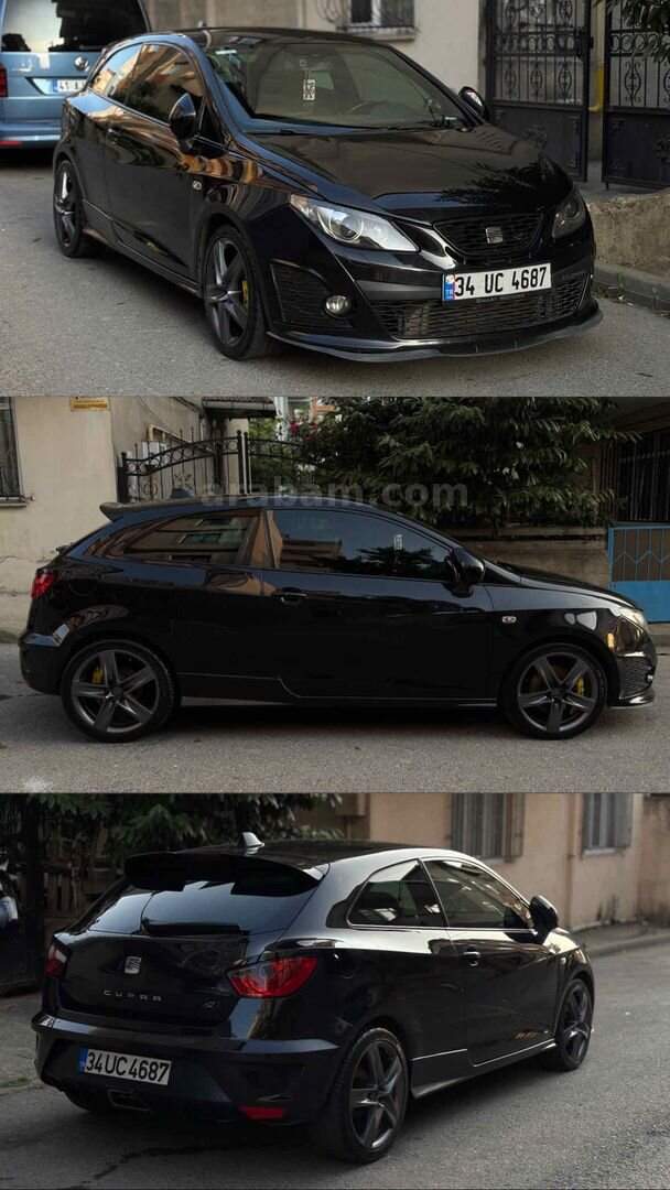 Sahibinden Seat Ibiza 1.4 TSI Sport Coupe Cupra 2011 Model Kocaeli 175.000 km Siyah 2