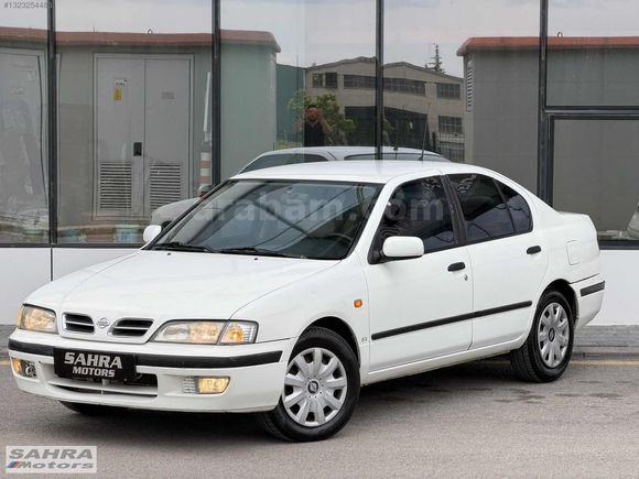 SAHRA MOTORS'DAN 1998 NISSAN PRIMERA 1.6 SLX KLİMALI BEYAZ RENK