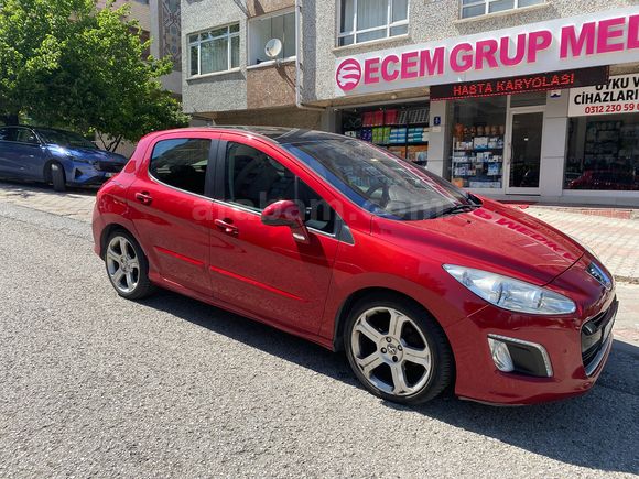 Sahibinden Cam tavanlı Peugeot 308 1.6 e-HDi Active 2012 Model 