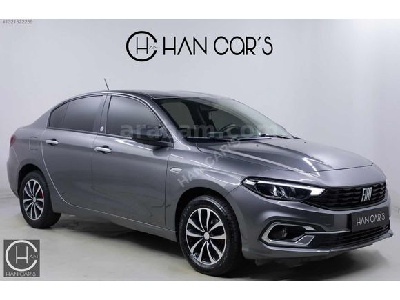 HAN CAR'S 2023 FİAT EGEA URBAN 1.4 G.EKRAN/G.GÖRÜŞ/Ç.JANT BOYASZ