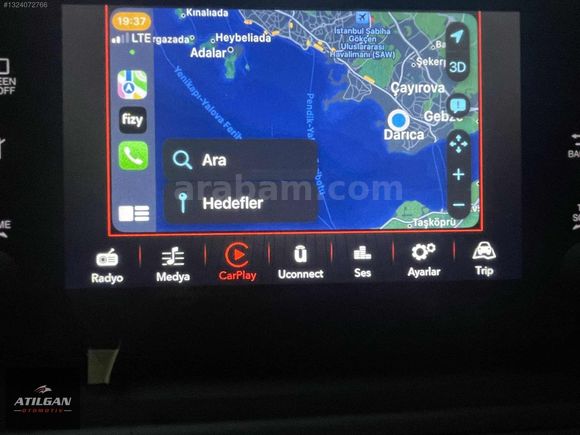 !!! BOYASIZ___CARPLAY+ÇELİK JANT+(29.000km)