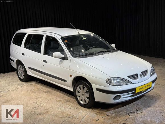 KANDİLLİ MOTORS'DAN 2002 MEGANE 1.4 16V AUTHENTIQUE KLİMA+LPG