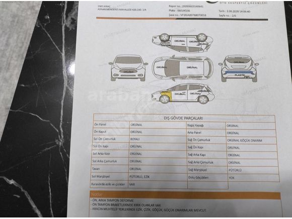 Sahibinden Temiz Renault Clio 1.0 SCe Joy 2021 84 bin km de