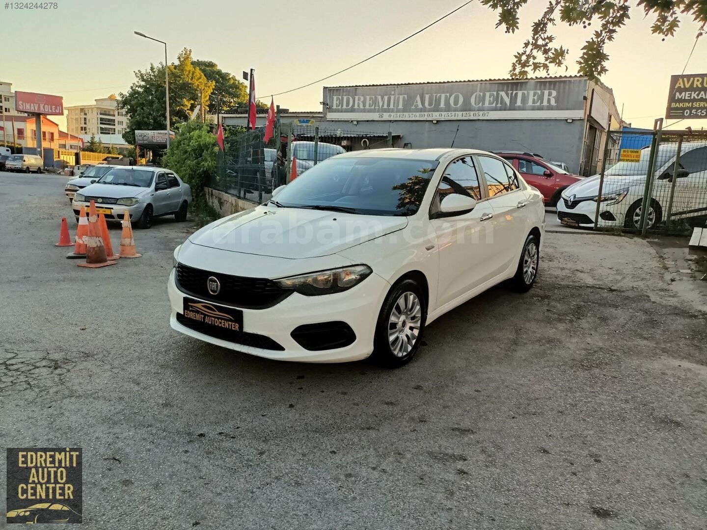 Galeriden Fiat Egea 1.3 Multijet Easy 2017 Model Balıkesir 163.000 km Beyaz 7