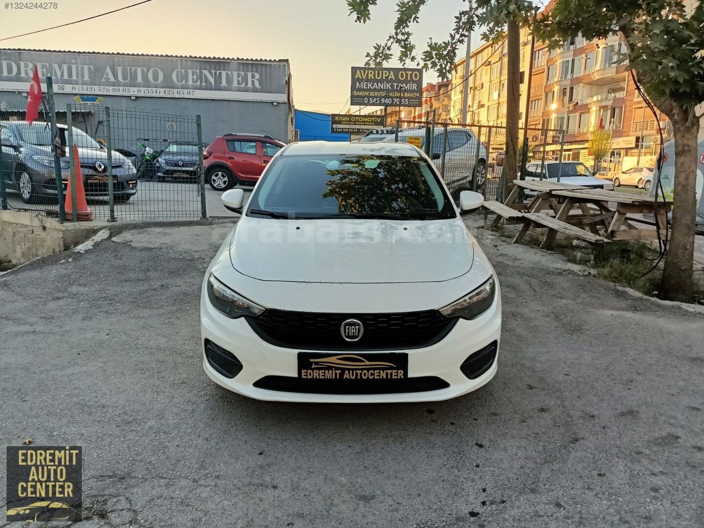 Galeriden Fiat Egea 1.3 Multijet Easy 2017 Model Balıkesir 163.000 km Beyaz 6
