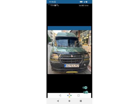 Sahibinden Fiat Doblo Cargo 1.9 D 2002 Model