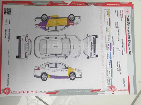 Galeriden Renault Fluence 1.5 dCi Icon 2016 Model Elazığ