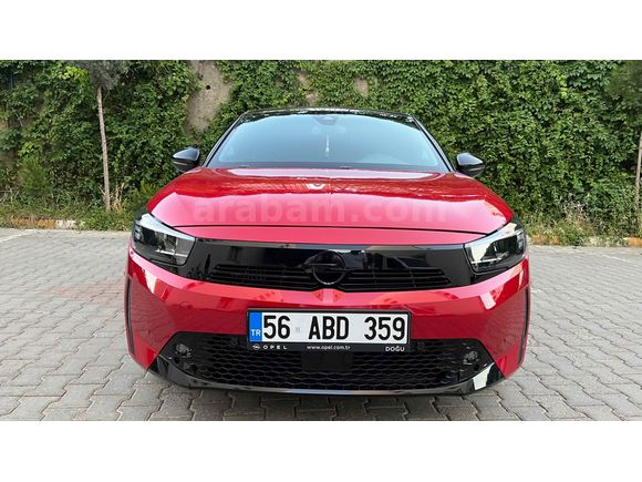 Sahibinden Opel Corsa 1.2 T GS 2024 Model  13.500 km Kırmızı