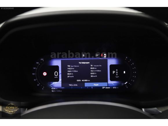 TÜREV'DEN 2024 VOLVO S60 2.0 B5 DARK PLUS*360KAMERA*46.500KM*