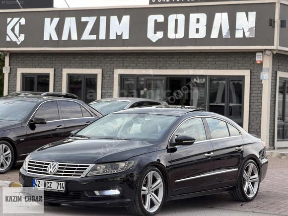 KAZIM ÇOBAN OTOMOTİV-VW CC 2.0TDI 177HP-CAMTAVN-BOYASIZ 277Km