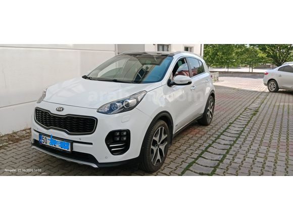 ilk Sahibinden Kia Sportage 1.6 T-GDI GT-Line Exclusive 2016 Model temiz aile aracı