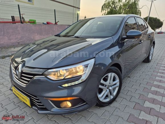 2017 MODEL DEĞİŞENSİZ BOYASIZ TRAMERSİZ 1,6 LPG'Lİ MEGAN SEDAN