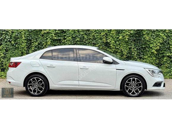 GÖL AUTO'DAN 2019 MODEL 1.6 MEGANE HATASIZ KAR BEYAZ BAKIMLI