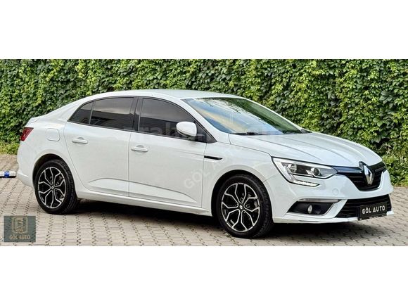 GÖL AUTO'DAN 2019 MODEL 1.6 MEGANE HATASIZ KAR BEYAZ BAKIMLI