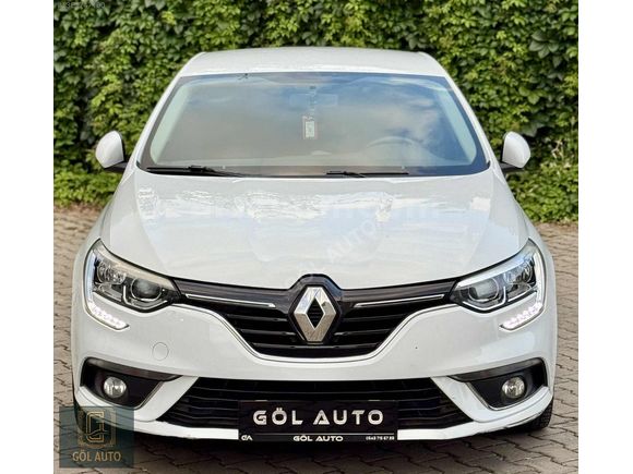 GÖL AUTO'DAN 2019 MODEL 1.6 MEGANE HATASIZ KAR BEYAZ BAKIMLI