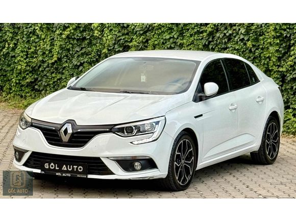 GÖL AUTO'DAN 2019 MODEL 1.6 MEGANE HATASIZ KAR BEYAZ BAKIMLI