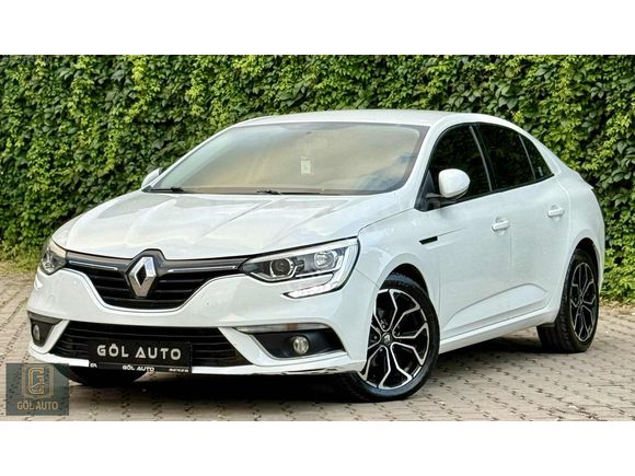 GÖL AUTO'DAN 2019 MODEL 1.6 MEGANE HATASIZ KAR BEYAZ BAKIMLI