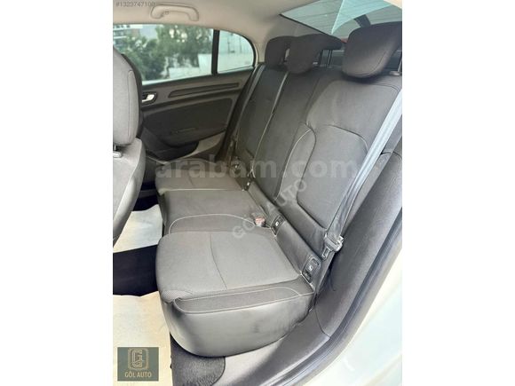 GÖL AUTO'DAN 2019 MODEL 1.6 MEGANE HATASIZ KAR BEYAZ BAKIMLI