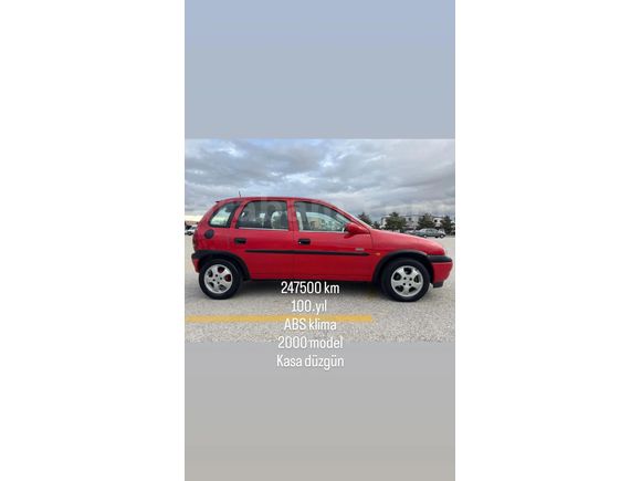 Sahibinden Opel Corsa 1.4 100.Yıl 2000 Model