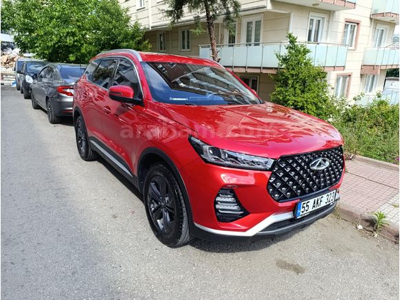 Sahibinden Chery Tiggo 7 Pro 1.6 TGDI Luxury 2023 Model  30.000 km Kırmızı