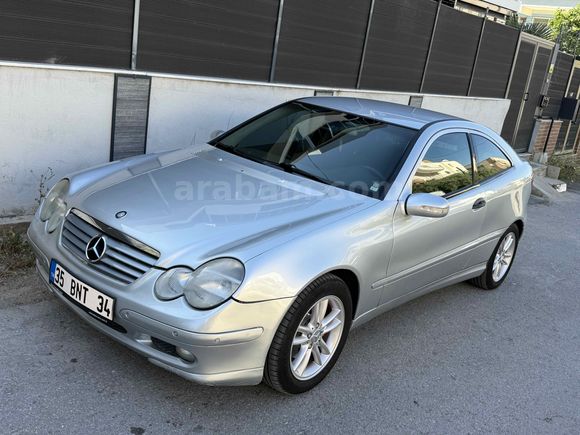 MERCEDES C200 KOMPRESÖR SPORT COUPE ORJİNAL 260.BİN'de