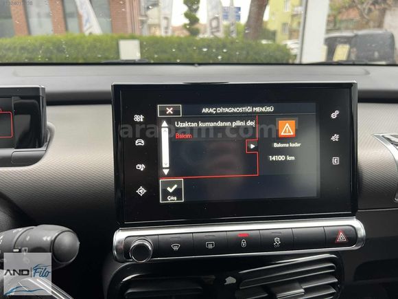 ANADOLU ULAŞIM AŞ CİTROEN C4 CACTÜS HATASIZ OTOMATİK