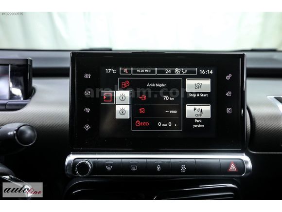 AUTOLİNE DAN HATASIZ 2015 CACTUS 1.6 E-HDİ SHİNE CAM TAVAN