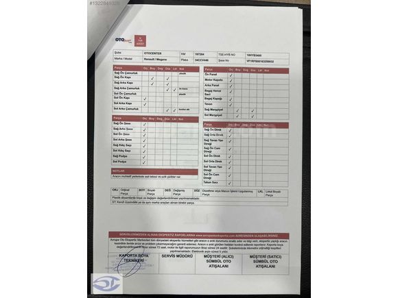 2019 MEGANE 1.5 DCİ TOUCH - ORJİNAL - 166 000KM
