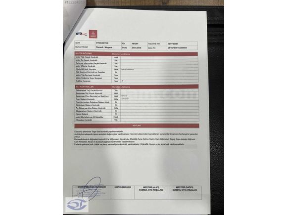 2019 MEGANE 1.5 DCİ TOUCH - ORJİNAL - 166 000KM