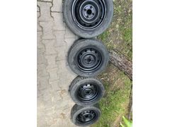 Kırık kaynak yok temiz 14 kara jant lastik