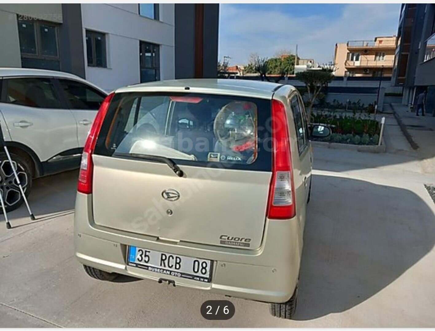 Sahibinden Daihatsu Cuore 1.0 Low Grade 2006 Model İzmir 222.000 km Şampanya 1
