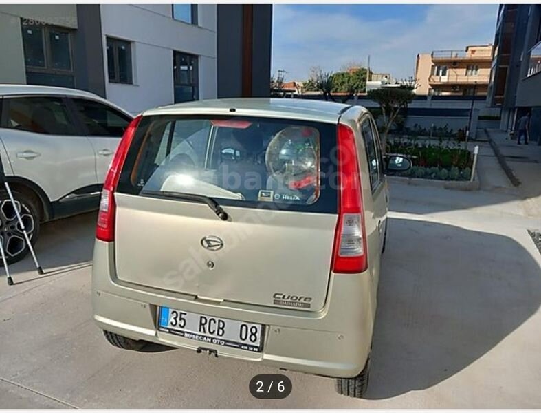 Sahibinden Daihatsu Cuore 1.0 Low Grade 2006 Model İzmir 222.000 km Şampanya