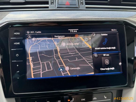 AK-CAR'dan 2021 PASSAT ELEGANCE-CAM TAVAN-G.GÖRÜŞ-ÇİFT NAVİ