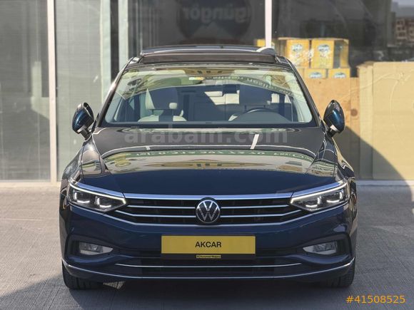 AK-CAR'dan 2021 PASSAT ELEGANCE-CAM TAVAN-G.GÖRÜŞ-ÇİFT NAVİ