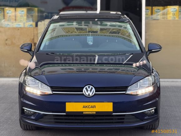 AK-CAR'dan 2020 ÇKŞ GOLF-HATASIZ BOYASIZ-CAM TAVAN-GERİ GÖRÜŞ