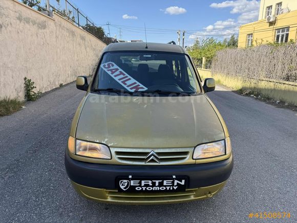 ERTEN OTOMOTİV DEN OTOMOBİL RUHSATLI KLİMALI BERLİNGO
